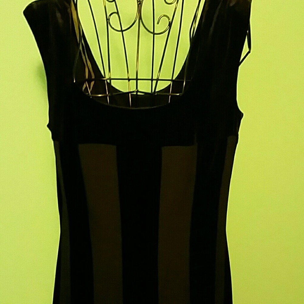 Connected Apparel black dress